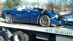 2002 Z06. FOR PARTS ONLY!