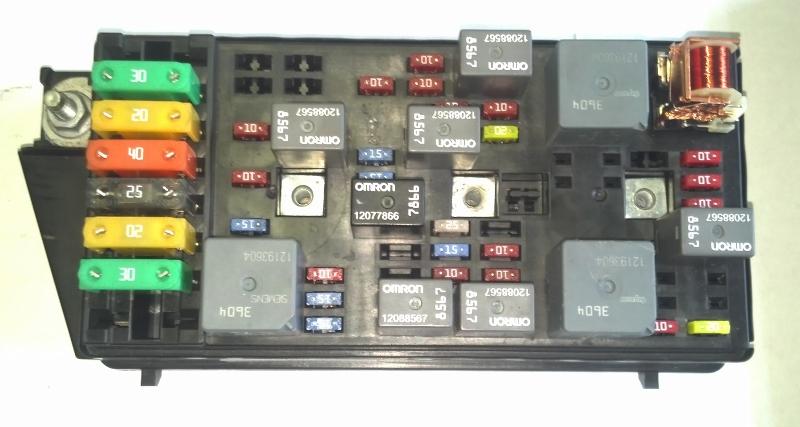 C5 Fuse Box Wiring Diagram