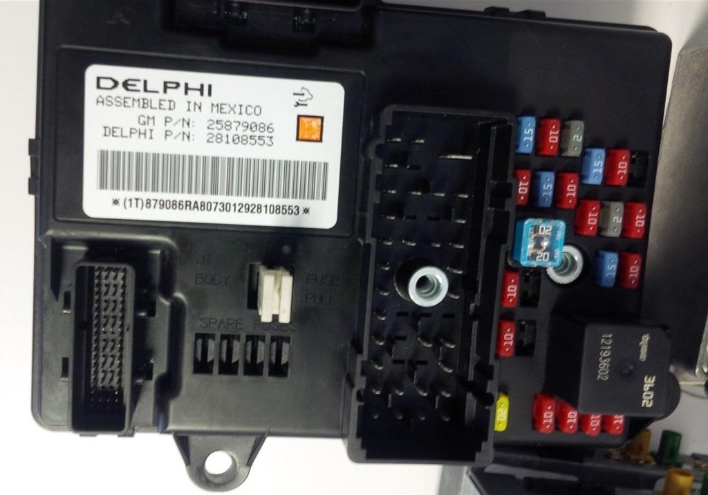 0513 Corvette C6 Body Control Module 25876086 Contemporary Corvette